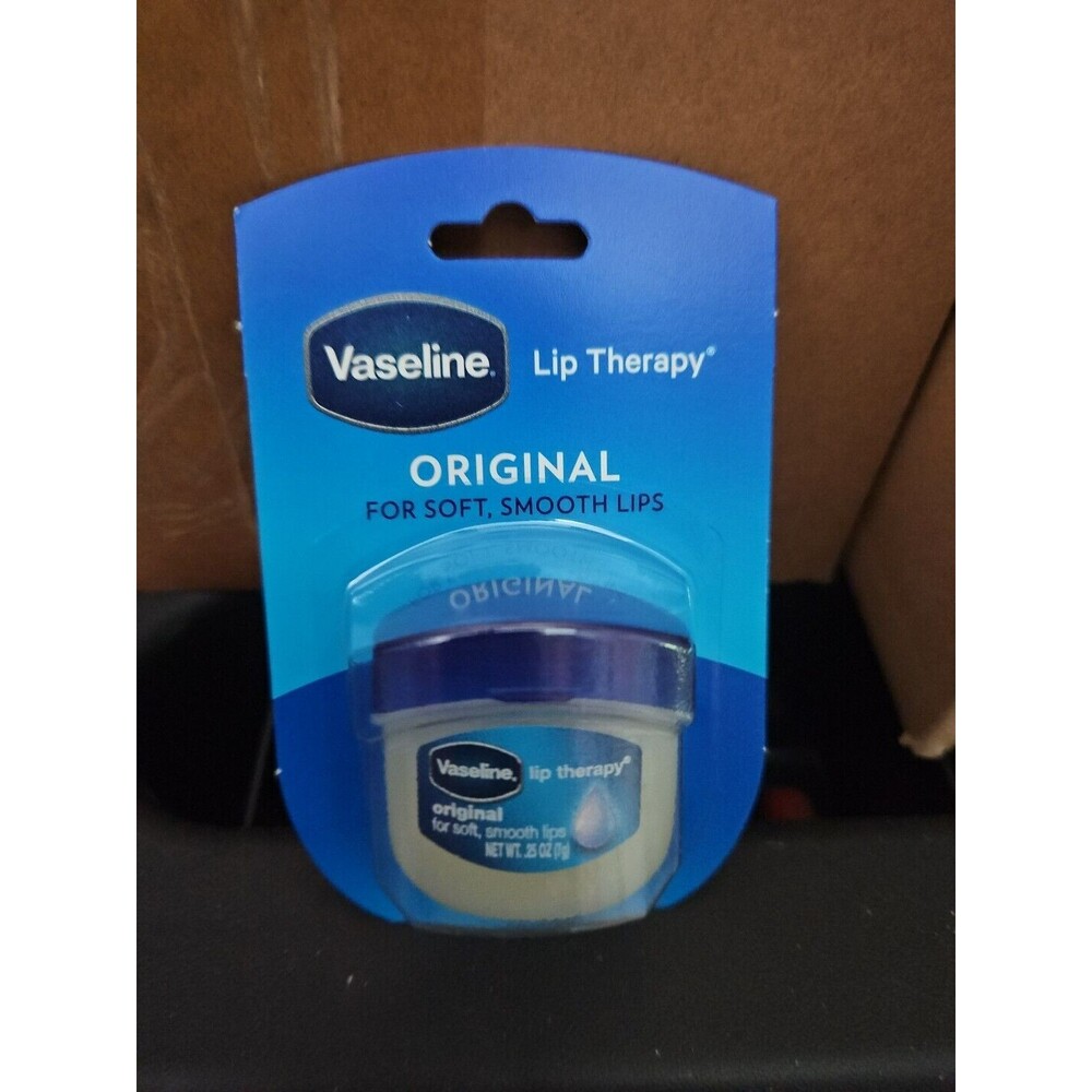Lip Therapy Petroleum Jelly Original by Vaseline for Unisex - 0.25 oz Lip Balm